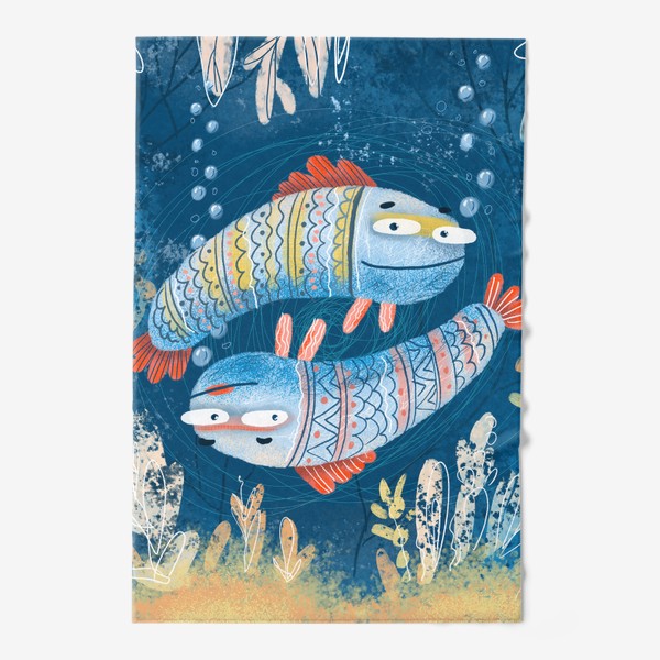 Полотенце «Рыбы близнецы»