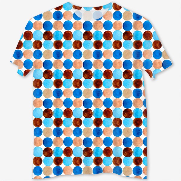 Футболка с полной запечаткой «Dots pattern»