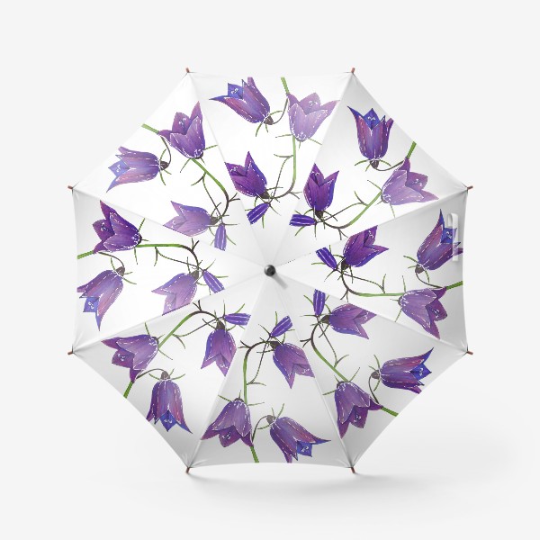 Зонт «Ботаника. Колокольчики»
