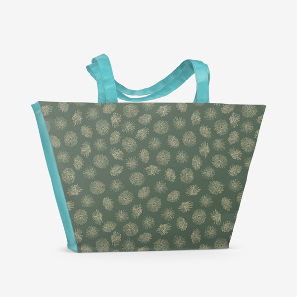 Пляжная сумка «Dandelions green»