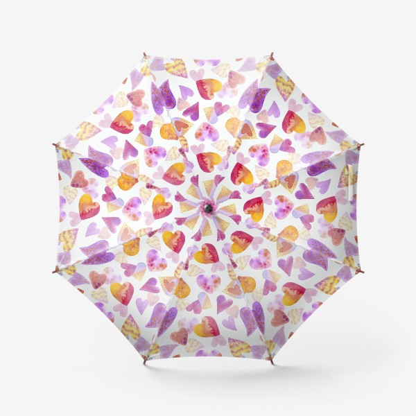 Зонт «Акварельная любовь»