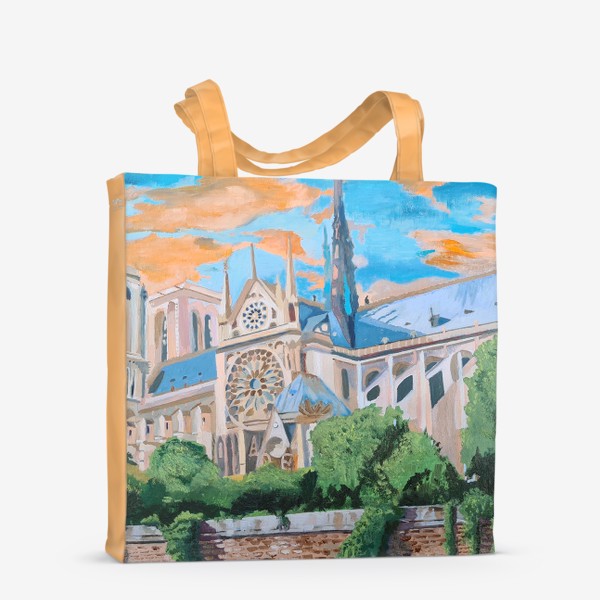 Сумка-шоппер «собор Парижской Богоматери»