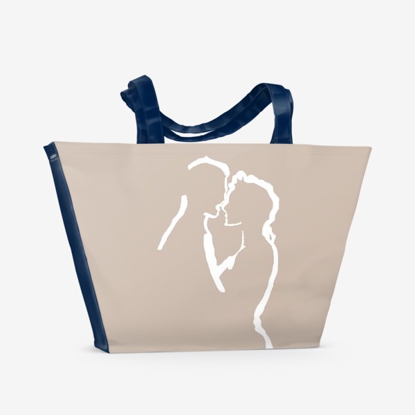 Пляжная сумка «Любовь – это самое важное, что у нас есть!»