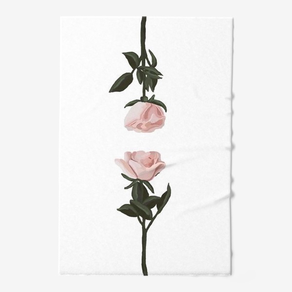 Полотенце «Две розы»