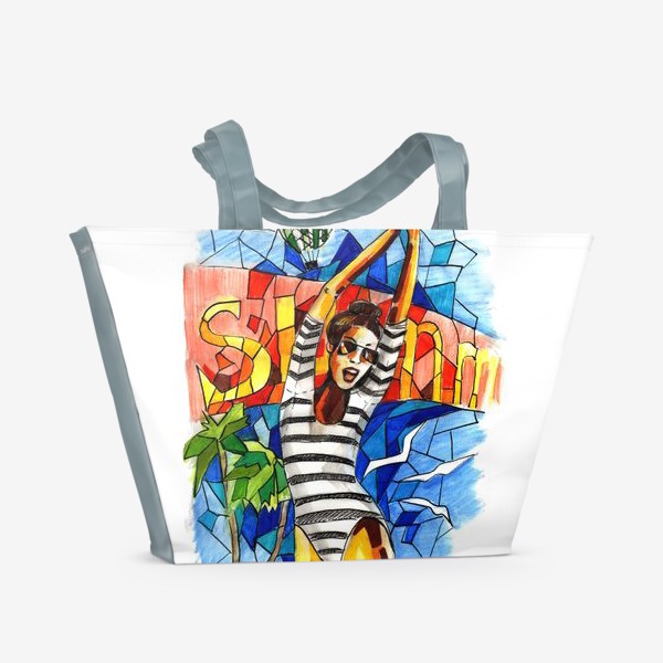 Пляжная сумка «Лето ждет»