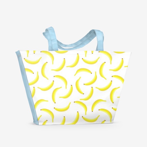 Пляжная сумка «Паттерн Бананы»