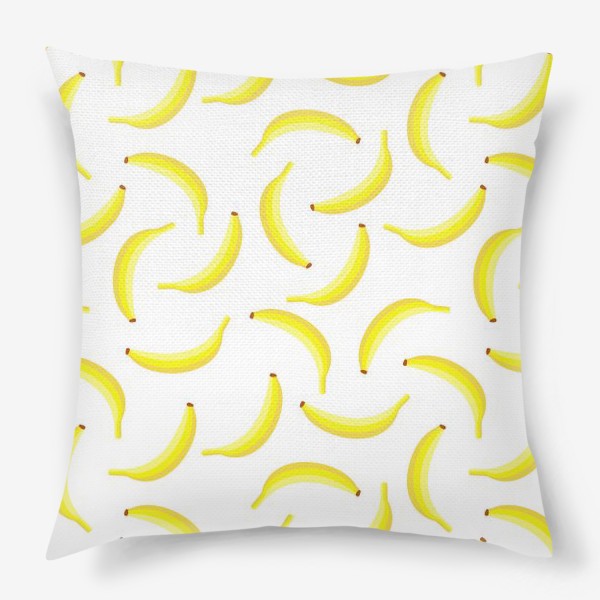Подушка «Паттерн Бананы»
