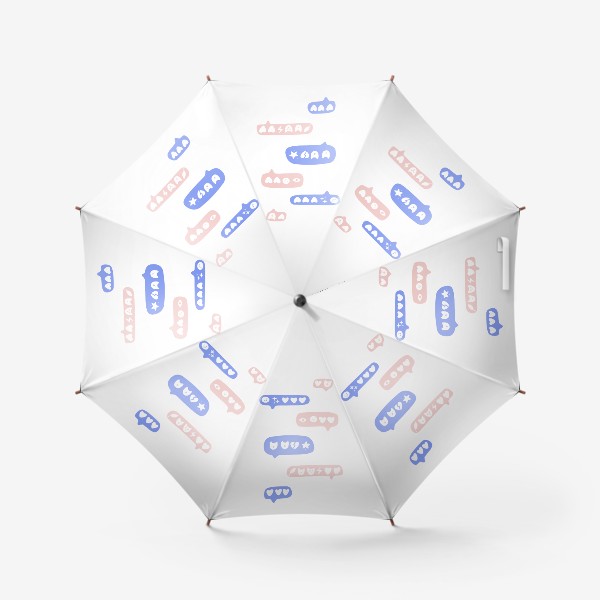 Зонт «Переписка влюблённых »