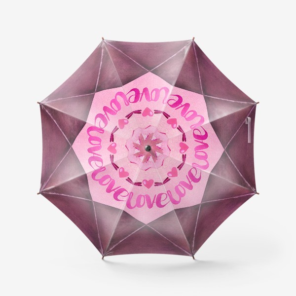 Зонт «Конверт с любовным посланием»
