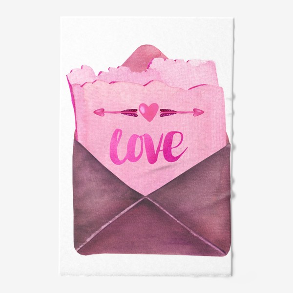 Полотенце «Конверт с любовным посланием»