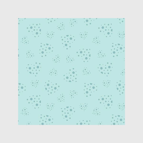 Скатерть «Delicate hearts of mint color for lovers. Seamless pattern.»