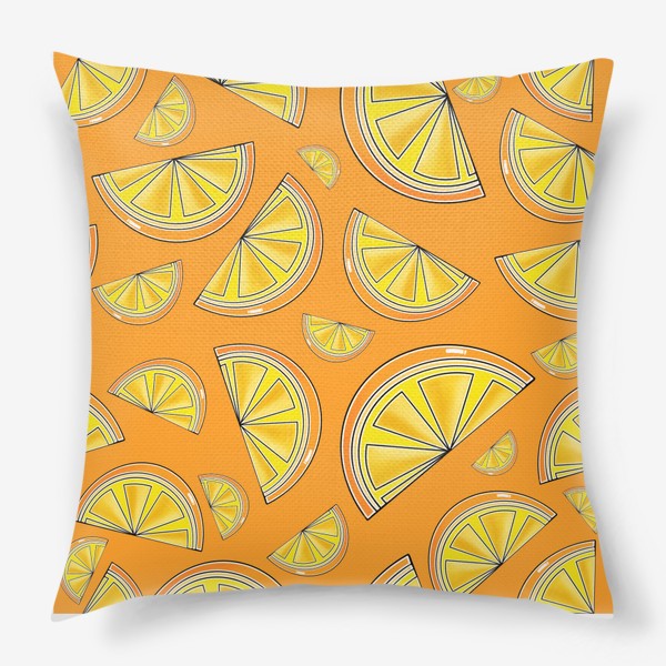 Подушка «Сочные апельсины»