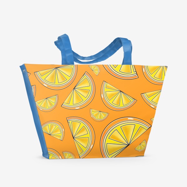 Пляжная сумка &laquo;Сочные апельсины&raquo;