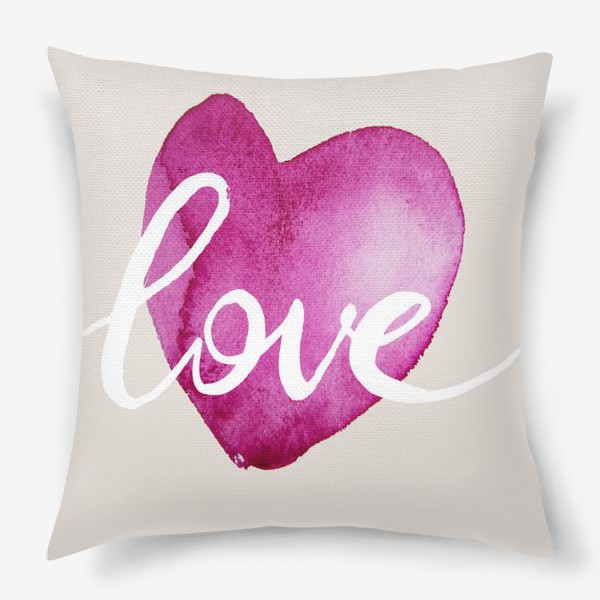 Подушка «Сердце. Любовь»