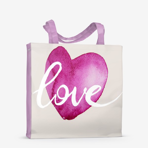 Сумка-шоппер «Сердце. Любовь»