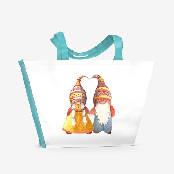 Пляжная сумка «Гномы - лю»