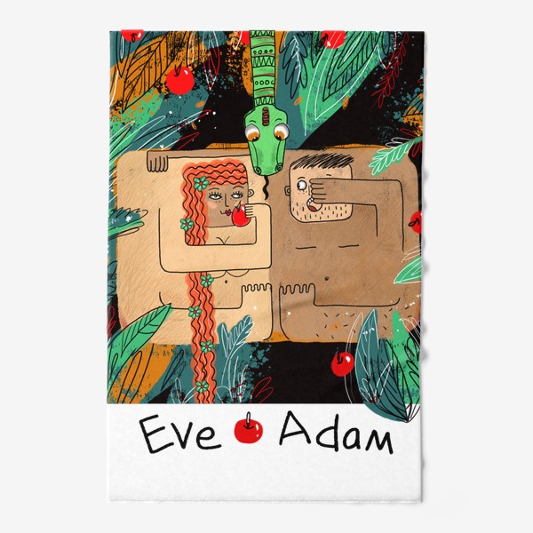 Полотенце «Ева и Адам»