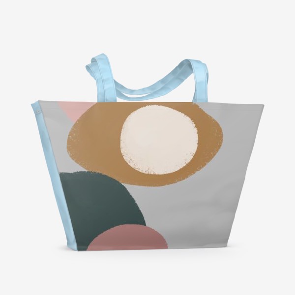 Пляжная сумка «Графика абстракция»