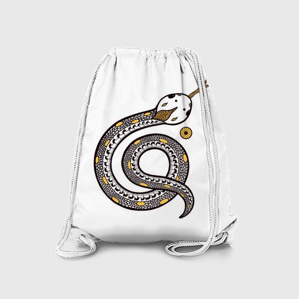 Рюкзак «Душа змеи. Змея в графике»