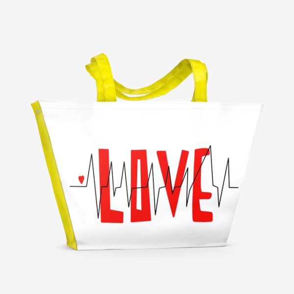 Пляжная сумка «CardioLove»