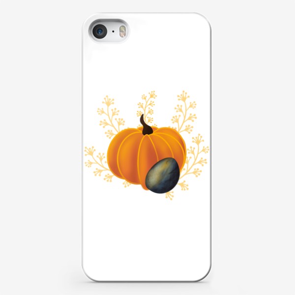 Чехол iPhone «Хэллоуин Тыква узор»