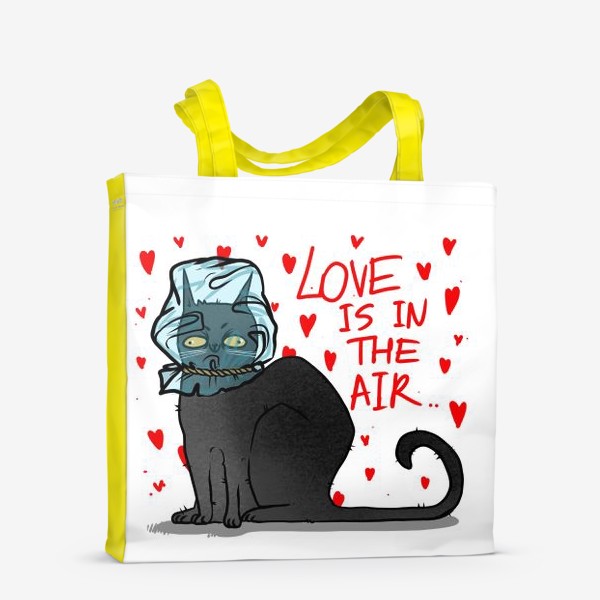 Сумка-шоппер «Любовь в воздухе »