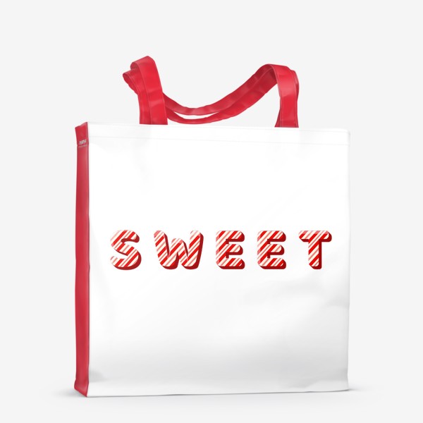 Сумка-шоппер «Надпись sweet»
