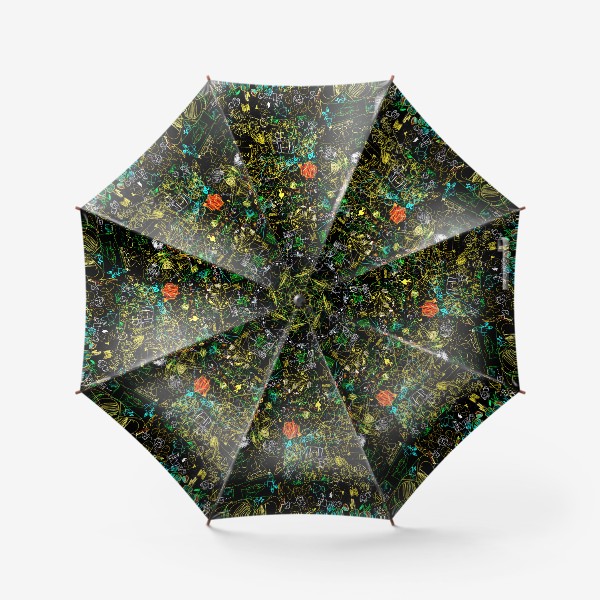 Зонт «Почеркушки от Илюшки»