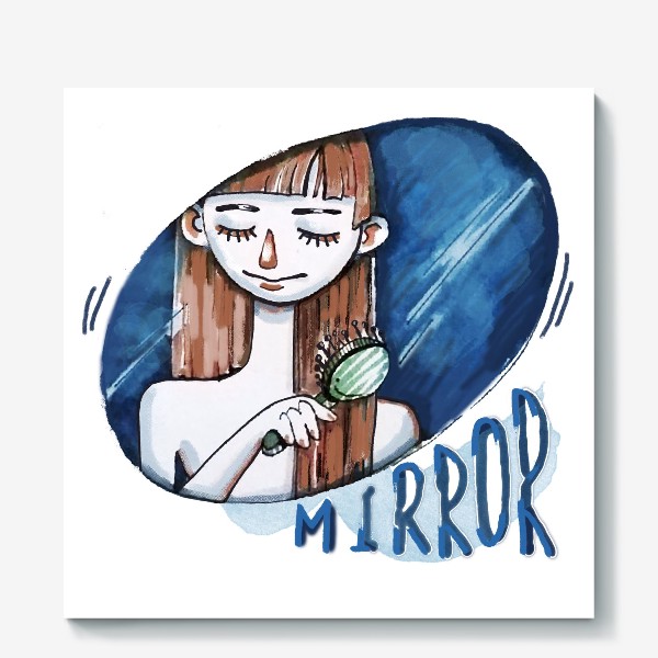 Холст «зеркало»