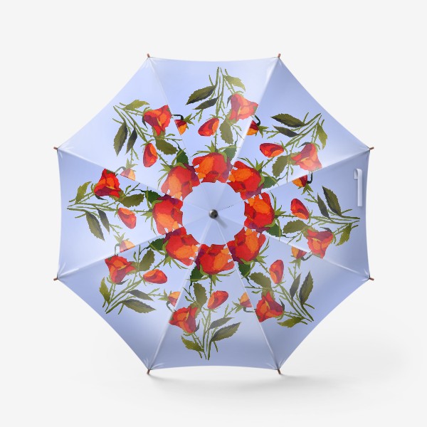 Зонт «красные розы »