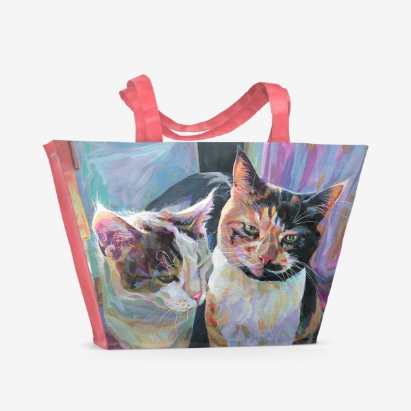 Пляжная сумка «Cats»