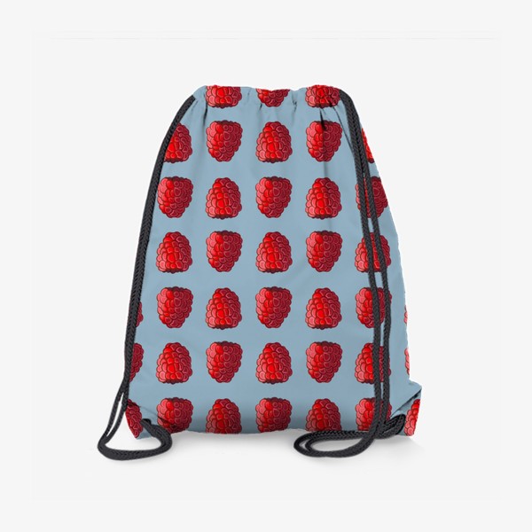Рюкзак «Raspberry малина паттерн»