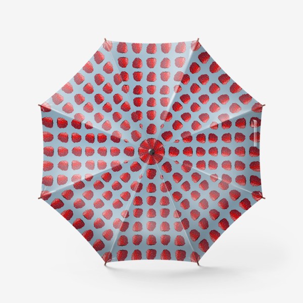 Зонт «Raspberry малина паттерн»