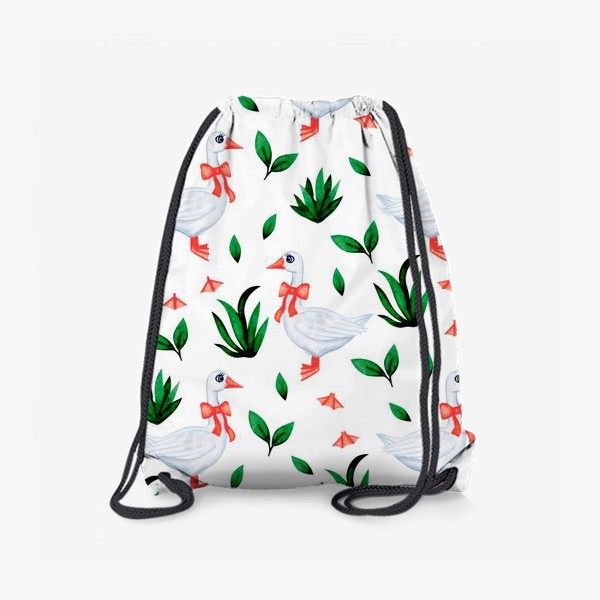 Рюкзак «Гусь в зелени»