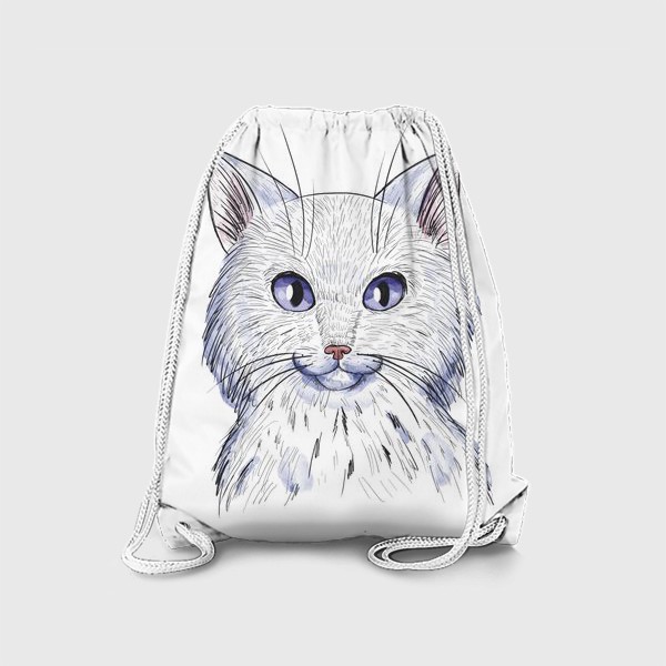 Рюкзак «Кот акварель»