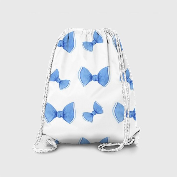 Рюкзак «Синие бантики»