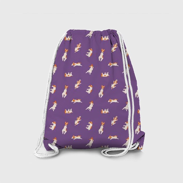 Рюкзак «Фиолетовый сон собачек»