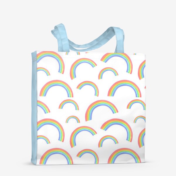 Сумка-шоппер «Разноцветная радуга»