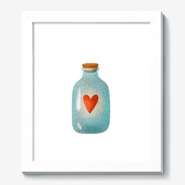 Картина «Сердце в голубом сосуде»
