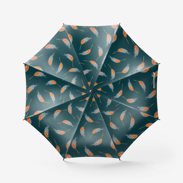 Зонт «Горящие спички»
