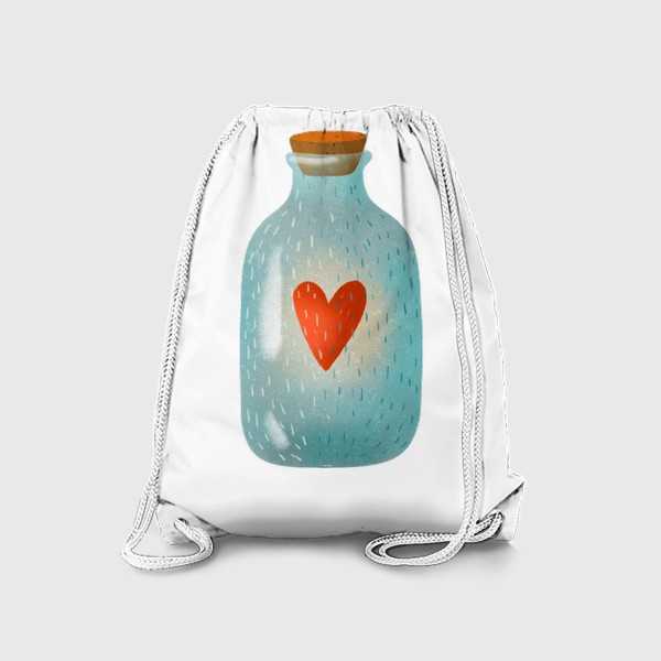 Рюкзак «Сердце в голубом сосуде»