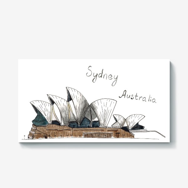 Холст «Sketch Sydney»
