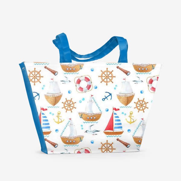 Пляжная сумка «Морское путешествие»