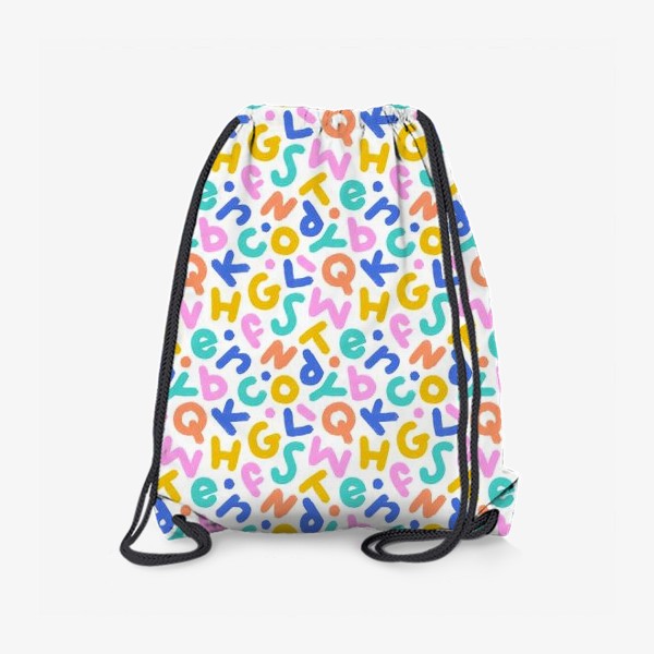 Рюкзак «Детские буквы»