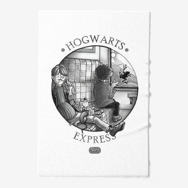 Полотенце «Гарри Поттер. Экспресс до Хогвартса.»