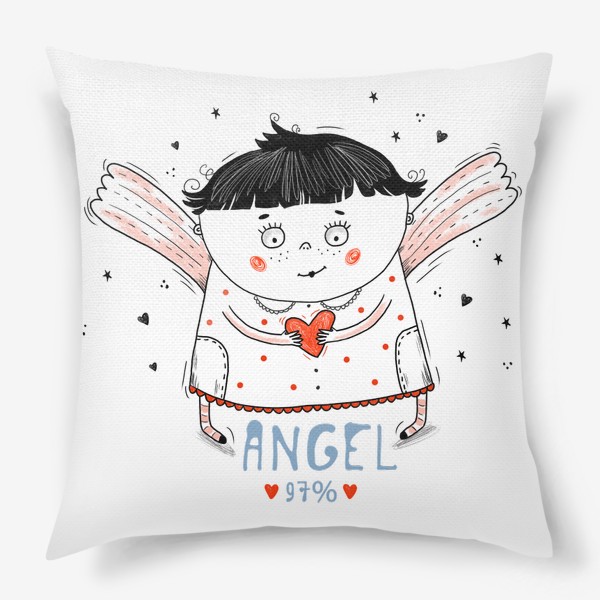 Подушка «Ангел на 97%»