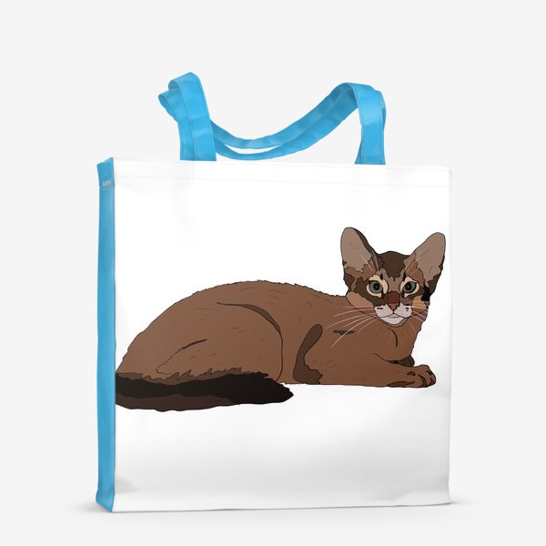 Сумка-шоппер «Абиссинская кошка»