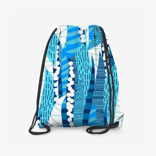 Рюкзак «голубые полоски»