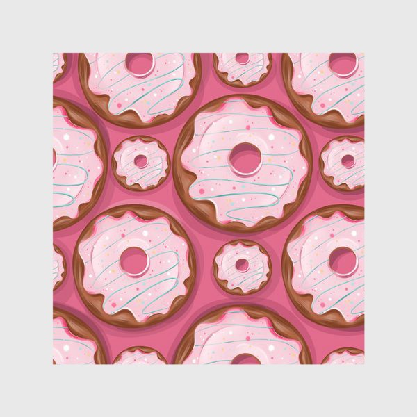 Скатерть «Розовые пончики»