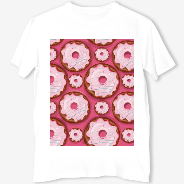 Футболка «Розовые пончики»